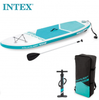 Sup gonfiabile Intex 68241 Aqua Quest 240 tavola surf remo pagaia pompa